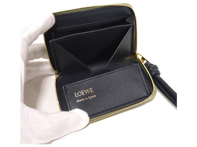 Monedero de piel verde Loewe - vista 5