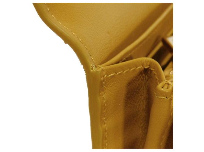 Portafoglio bi-fold con patta lunga Tod's T Timeless Giallo Senape - vista 19