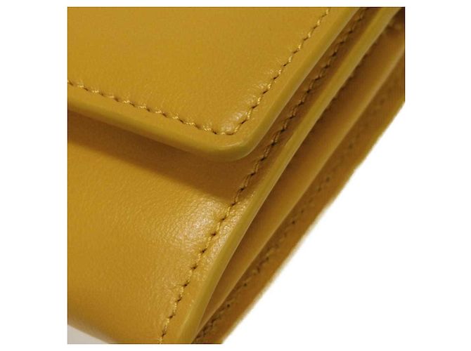 Portafoglio bi-fold con patta lunga Tod's T Timeless Giallo Senape - vista 23