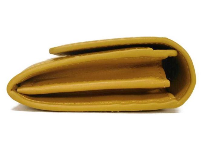 Portafoglio bi-fold con patta lunga Tod's T Timeless Giallo Senape - vista 25