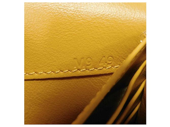 Portafoglio bi-fold con patta lunga Tod's T Timeless Giallo Senape - vista 7