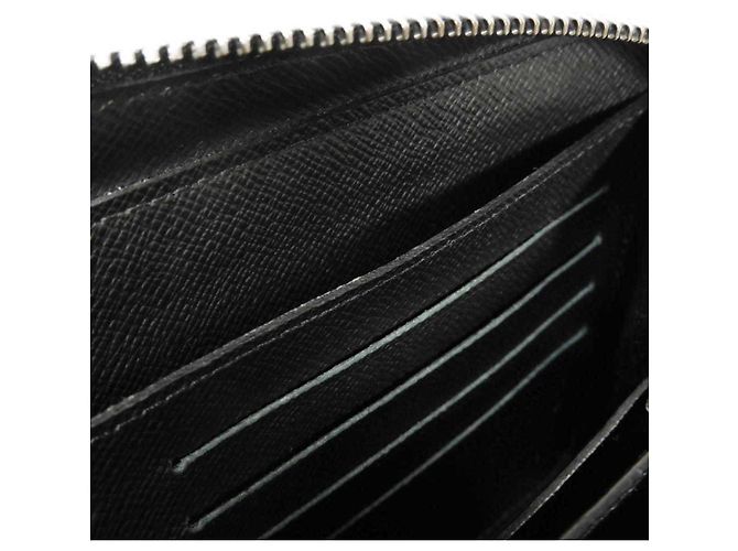 Louis Vuitton Zippy XL Long Wallet Black Monogram - view 11
