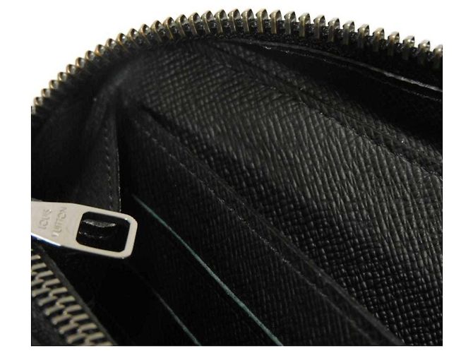 Louis Vuitton Zippy XL Long Wallet Black Monogram - view 12