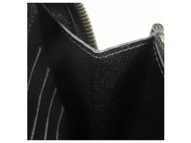Louis Vuitton Zippy XL Long Wallet Black Monogram - view 15