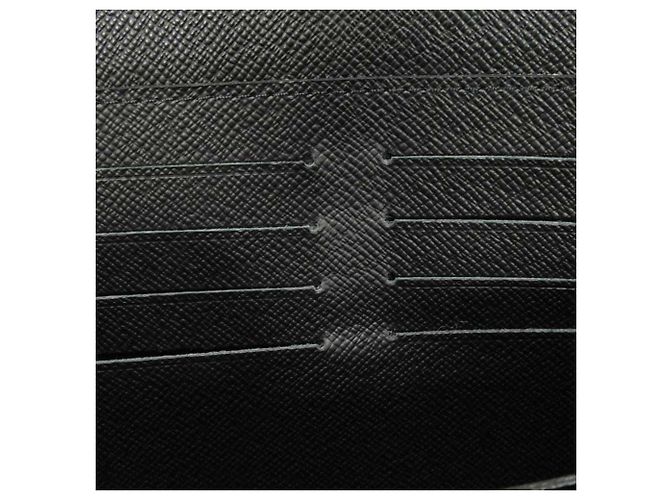 Louis Vuitton Zippy XL Long Wallet Black Monogram - view 9