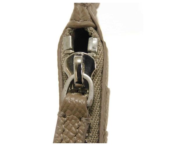 Tarjetero de cuero gris Balenciaga - vista 10