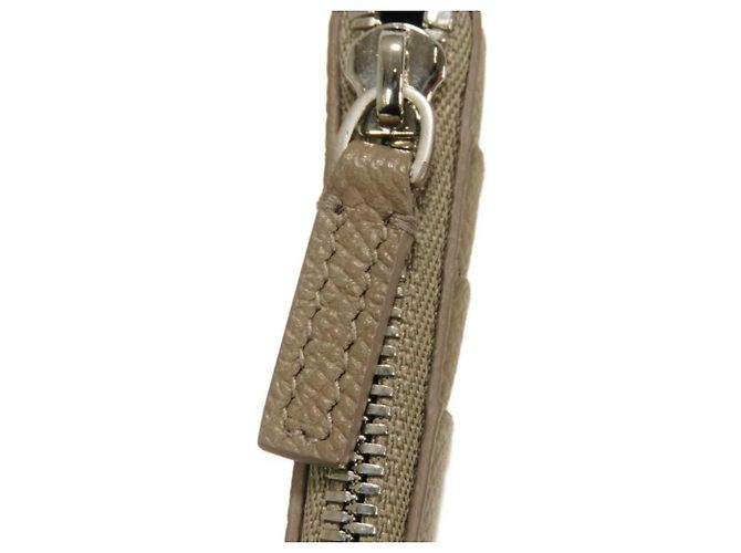 Tarjetero de cuero gris Balenciaga - vista 11