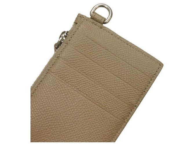 Tarjetero de cuero gris Balenciaga - vista 15