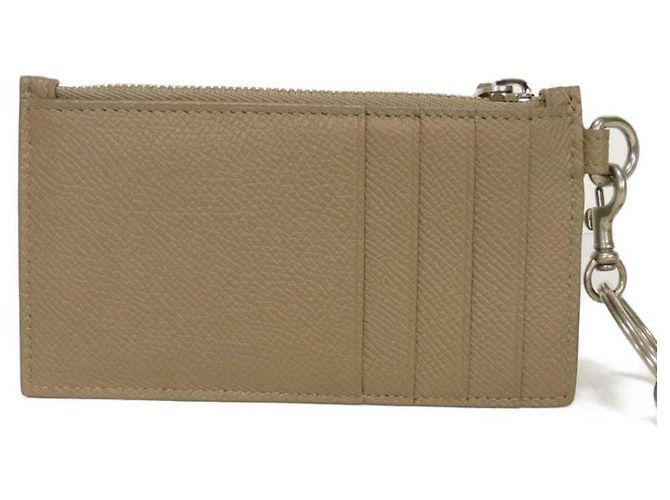 Tarjetero de cuero gris Balenciaga - vista 3