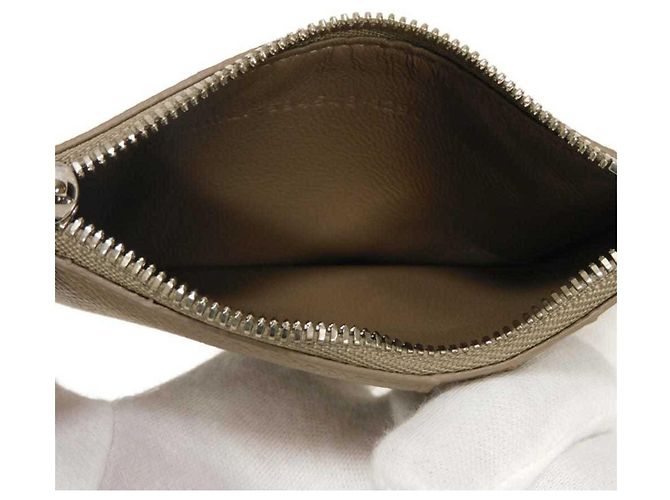 Tarjetero de cuero gris Balenciaga - vista 6