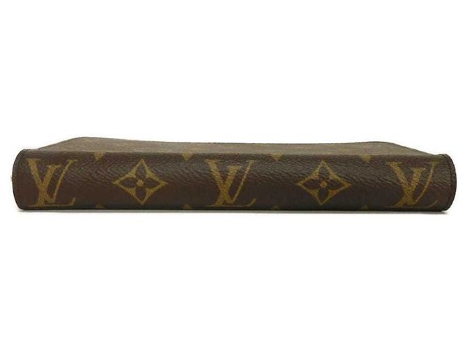 Louis Vuitton Long Wallet Zippy in Rose Ballerine Braun Pink Monogramm - Ansicht 15