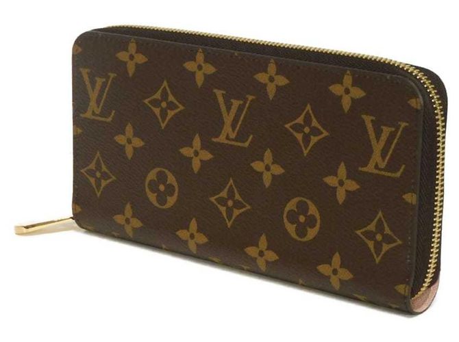 Louis Vuitton Long Wallet Zippy in Rose Ballerine Braun Pink Monogramm - Ansicht 2