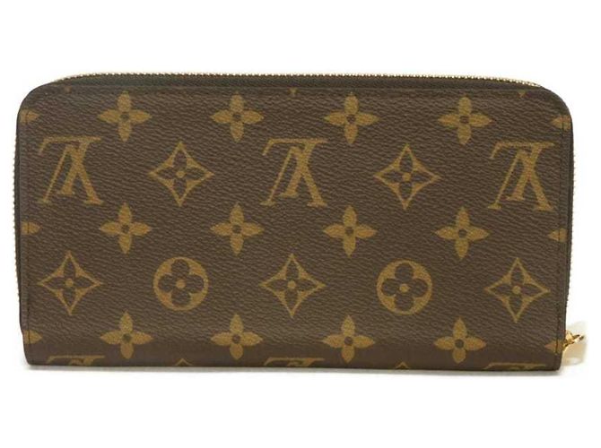 Louis Vuitton Long Wallet Zippy in Rose Ballerine Braun Pink Monogramm - Ansicht 3