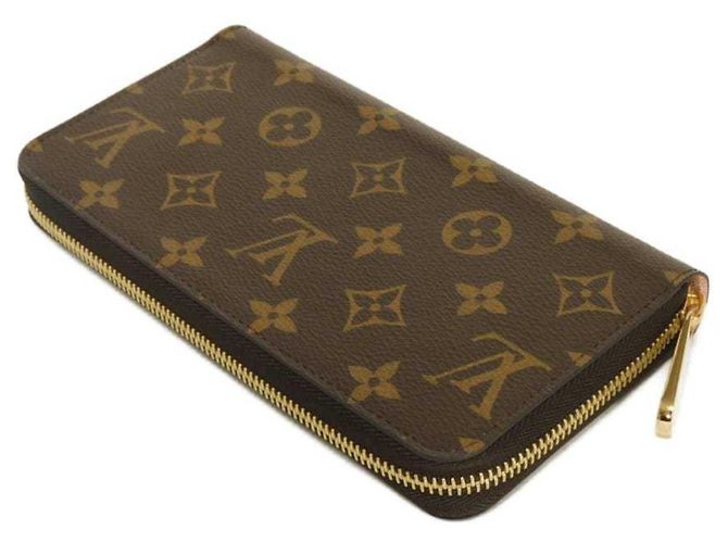 Louis Vuitton Long Wallet Zippy in Rose Ballerine Braun Pink Monogramm - Ansicht 4