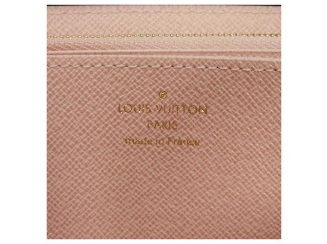 Louis Vuitton Long Wallet Zippy in Rose Ballerine Braun Pink Monogramm - Ansicht 6