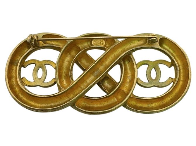 Chanel 95C Coco Mark Brosche Golden - Ansicht 6