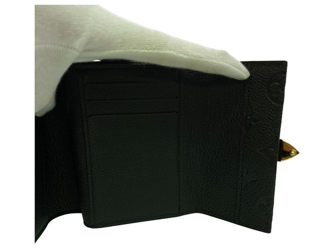 Cartera tríptico Louis Vuitton Monogram Empreinte Negro - vista 6