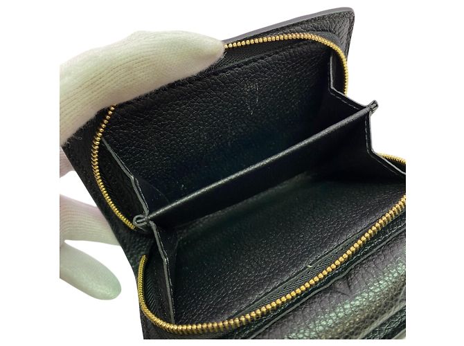 Cartera tríptico Louis Vuitton Monogram Empreinte Negro - vista 9