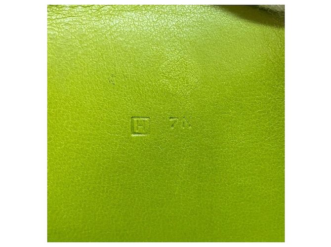 Hermès Hermes Dogon GM D-ring Bi-fold Long Wallet Green - vista 14