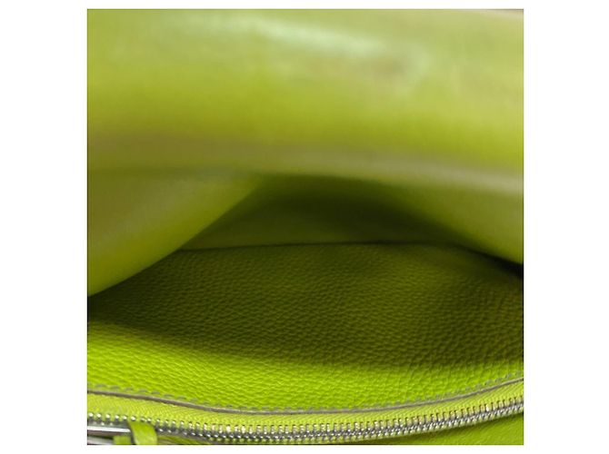 Hermès Hermes Dogon GM D-ring Bi-fold Long Wallet Green - view 7