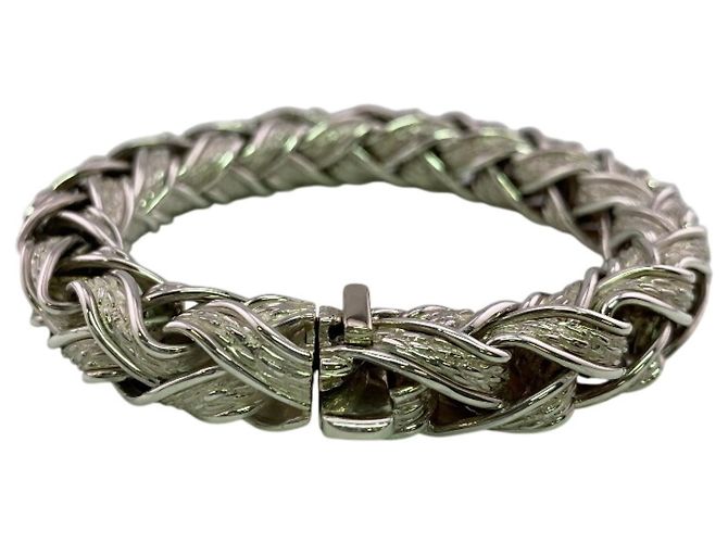 Hermès Bracciale rigido HERMES Aegean Argento - vista 2