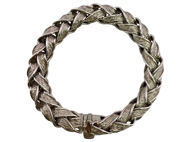 Hermès Bracciale rigido HERMES Aegean Argento - vista 3