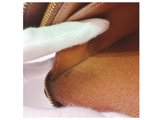 Zippy Cartera larga Louis Vuitton Monogram Marrón Castaño - vista 12