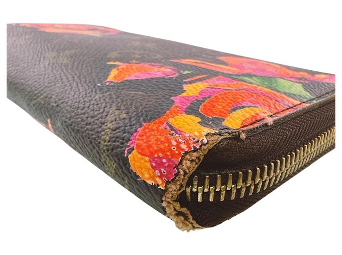 Zippy Cartera larga Louis Vuitton Monogram Marrón Castaño - vista 4