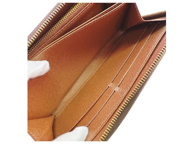 Zippy Cartera larga Louis Vuitton Monogram Marrón Castaño - vista 8