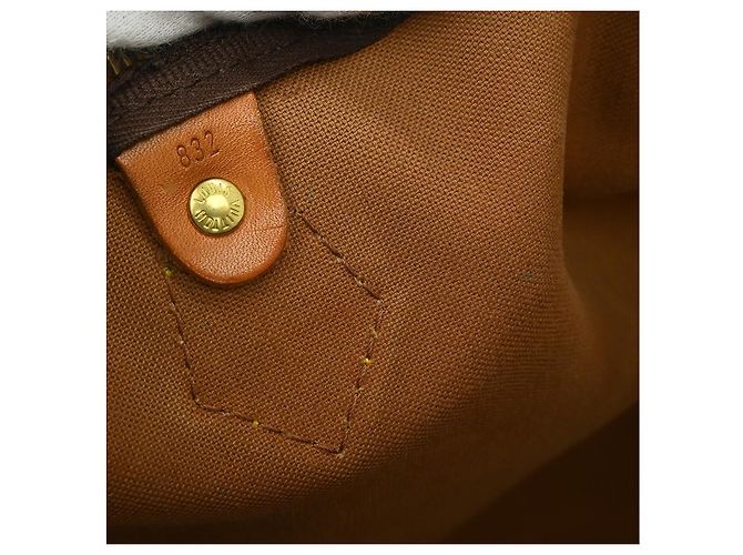 Borsa Louis Vuitton Speedy Monogram Canvas 40 Marrone - vista 5