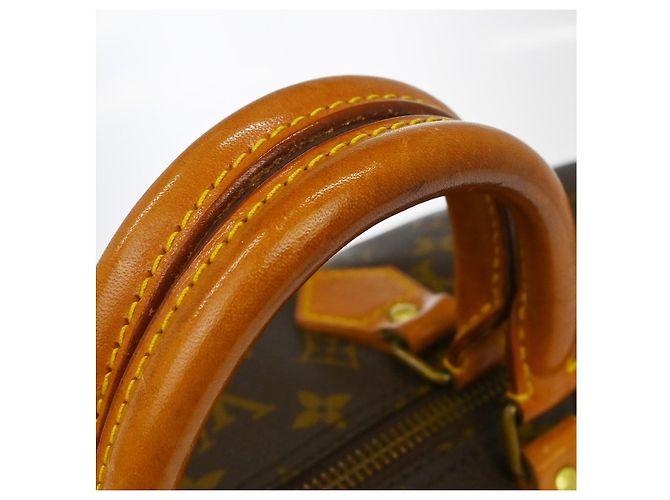 Borsa Louis Vuitton Speedy Monogram Canvas 40 Marrone - vista 7