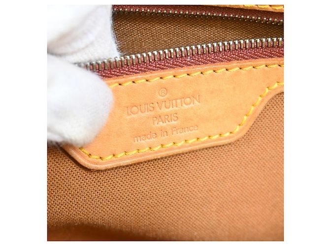 Louis Vuitton Cabas Mezzo Monogram Canvas Marrone - vista 4