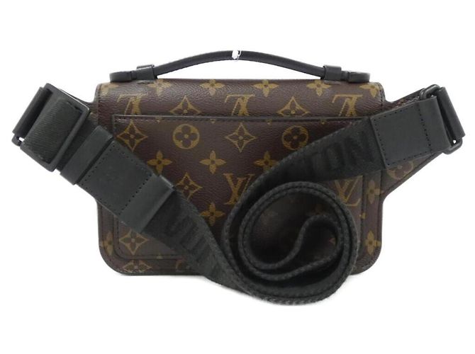 Borsa a tracolla Louis Vuitton Monogram S-Lock Marrone - vista 2