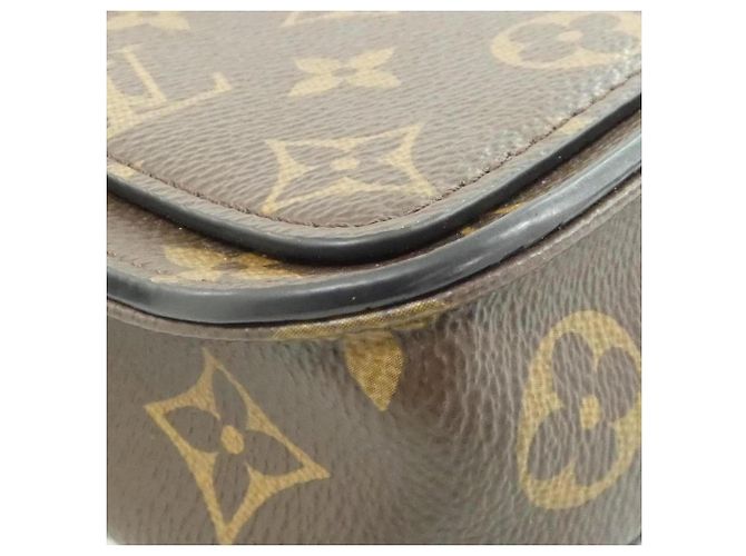 Borsa a tracolla Louis Vuitton Monogram S-Lock Marrone - vista 3