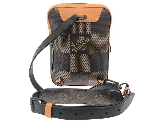Borsa a tracolla slingback Louis Vuitton Damier Giant Amazon Damier ebene - vista 2