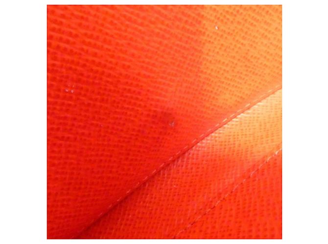 Cartera Zippy Louis Vuitton Monogram Pumpkin Dot Castaño Roja - vista 8