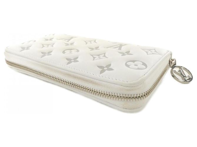 Louis Vuitton Monogram Coussin (LV SKI) Zippy Wallet Weiß - Ansicht 2