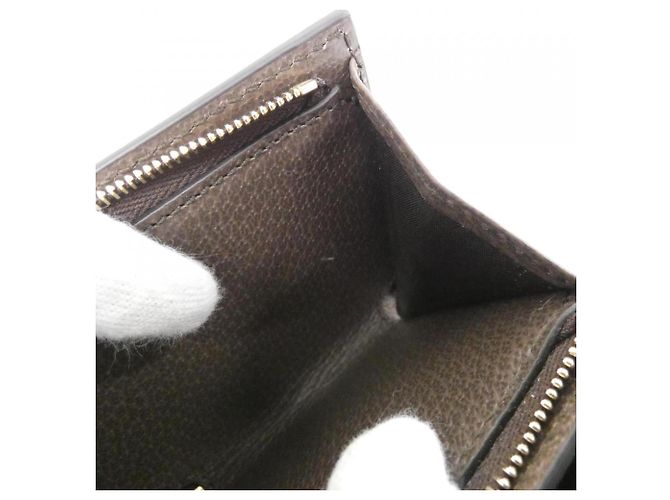 Gucci Ophidia Bi-Fold Long Wallet Braun Beige - Ansicht 5