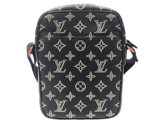 Borsa a Spalla Louis Vuitton Monogram Ink Danube Rosso Blu Corallo Monogramma - vista 2