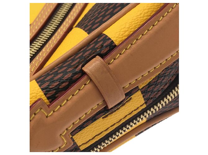 Borsa a tracolla Louis Vuitton Damier Pop Chess Giallo Damier ebene - vista 4