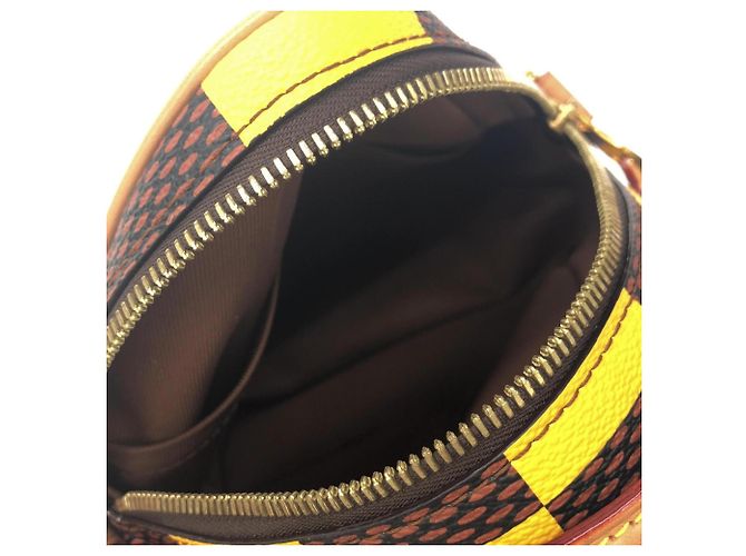 Borsa a tracolla Louis Vuitton Damier Pop Chess Giallo Damier ebene - vista 7