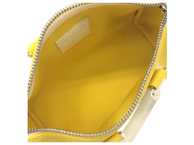 Borsa Boston Louis Vuitton Everyday LV Keepall XS Giallo - vista 7