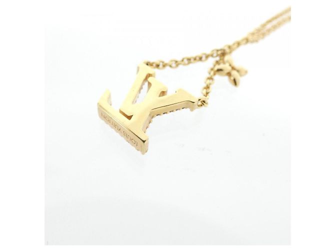 Collana Louis Vuitton LV Iconic D'oro - vista 3