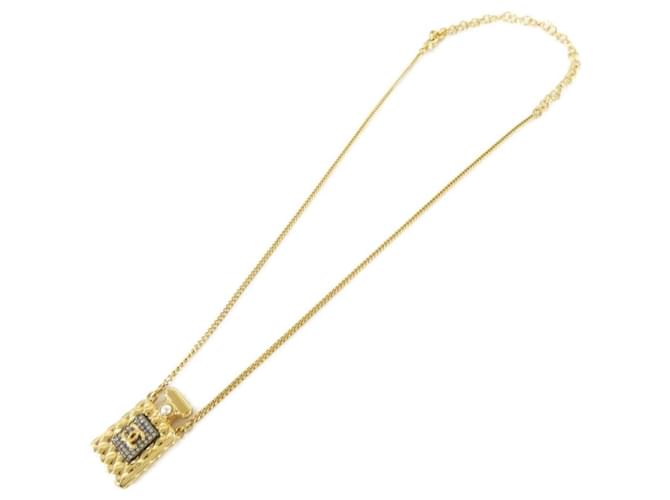 Collana Chanel AB4392 Bianco D'oro - vista 2