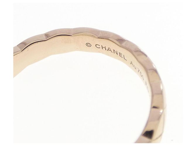 Anello Chanel Coco Crush Mini in oro rosa - vista 3