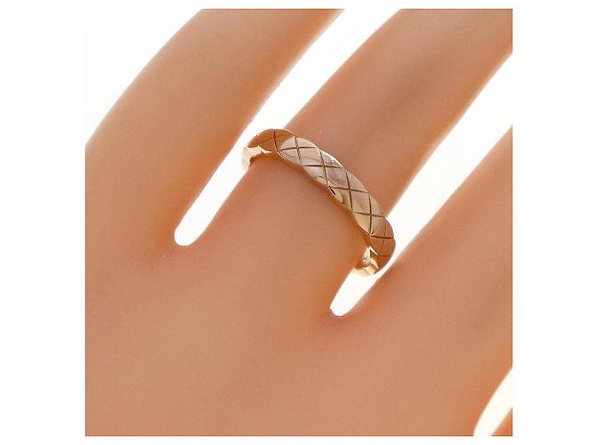 Anello Chanel Coco Crush Mini in oro rosa - vista 4