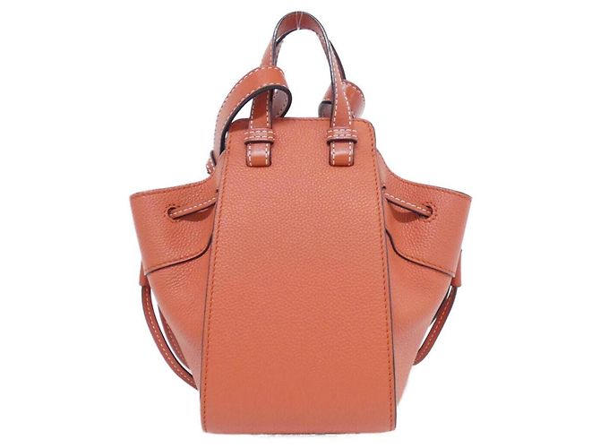 Mini borsa a tracolla Loewe Hammock con coulisse Rosso - vista 2