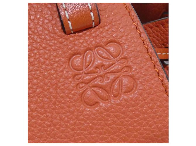 Mini borsa a tracolla Loewe Hammock con coulisse Rosso - vista 6