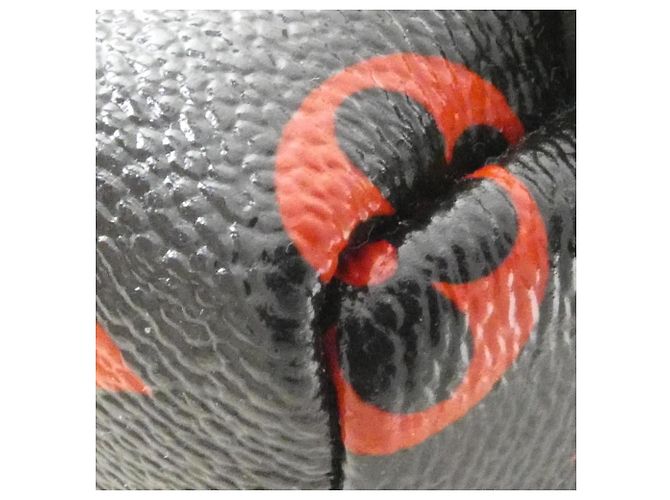 Louis Vuitton Monogram Infrarouge Palm Springs Backpack MINI Nero Rosso - vista 4