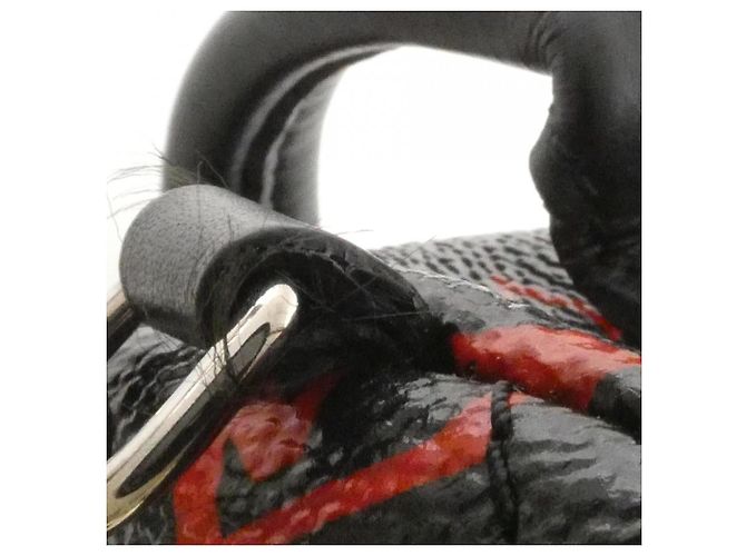 Louis Vuitton Monogram Infrarouge Palm Springs Backpack MINI Nero Rosso - vista 6